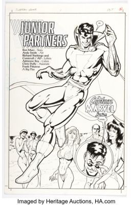 Andy Smith Superboy Plus #1 Story Pages Original Art Group of 5 (DC, 1997). (Total: 5 Original Art)