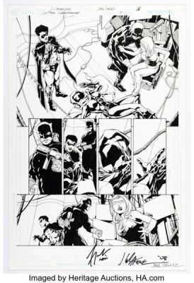 Jim Calafiore and Jack Purcell Gotham Underground #4 Story Page 15 Original Art (DC, 2008).