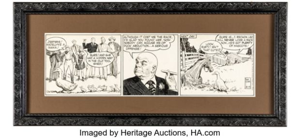 Frank Godwin Rusty Riley Daily Comic Strip Original Art dated 8-13-55 (King Features Syndicate, 1955). | Heritage