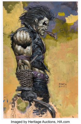 David Finch - Lobo Painting Original Art (2001). | Heritage