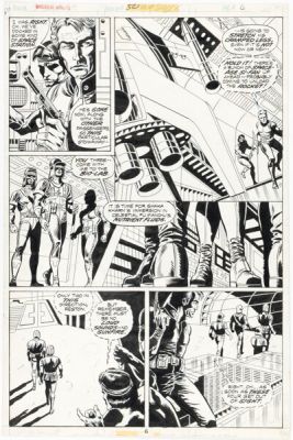 Paul Gulacy and Mike Esposito Master of Kung Fu #50 Shang-Chi Story Page Original Art (Marvel, 1977). | Heritage