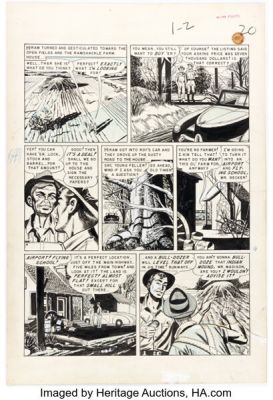 George Roussos Tales from the Crypt #26 Story Page 2 Original Art (EC, 1951). | Heritage