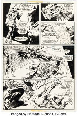 Irv Novick and Vince Colletta The Batman Family #9 Batgirl Story Page 5 Original Art (DC, 1977). | Heritage