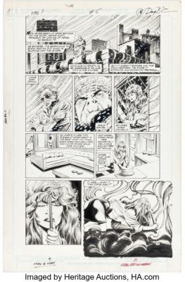 Denys Cowan and Rick Magyar The Question #5 Story Page 14 Original Art (DC, 1987). | Heritage