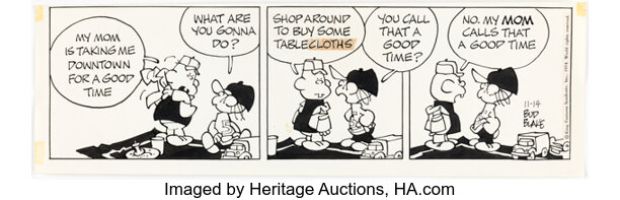 Bud Blake Tiger Daily Comic Strip Original Art dated 11-14-74 (King Features Syndicate, 1974). | Heritage