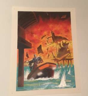 Nathan Never n. 174 - Copertina originale "Intrigo su Melpomene" - Page volante (1995) | Catawiki