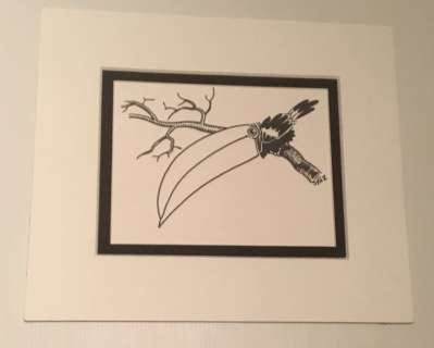 A. Pazienza - illustrazione originale "Bestiario - Il Tucano" - Page volante (1985) | Catawiki