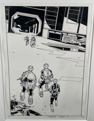 Gianfelice David... | Lot 10 - GIANFELICE David (1977) -Illustration tirée des "Orphelins",... | misc / divers