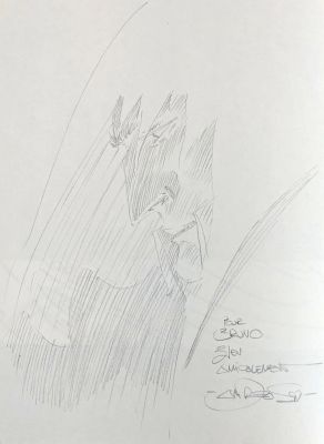 Andreas Rork Rare... | Lot 10 - ANDREAS Rork Rare dédicace représentant Rork dans l’album... | Vermot et Associés