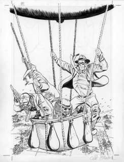 Eisner | Spirit, illustration Ã  l’encre de Chine et crayon… | Banque Dessinée