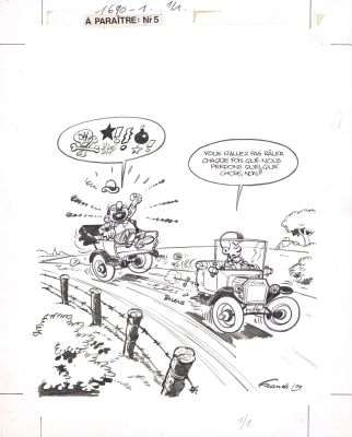 Francis (1937-1994) | Lot 20 : Marc Lebut et son voisin | Huberty Breyne