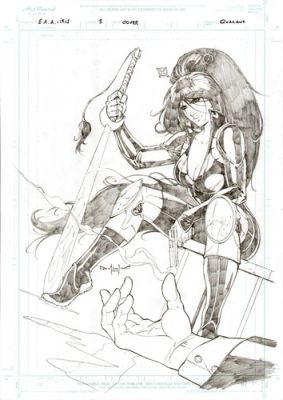 PASQUALE QUALANO - Tavola originale Executive Assistant Iris # 3 cover | eBay Europe (Buy It Now)