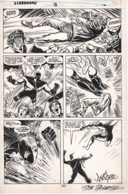 John Byrne Original Starbrand #12 Page! X-men! Marvel 1987 | eBay US