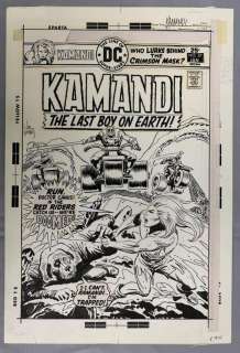 Joe Kubert Original Cover Art. Kamandi #37. | Weiss Auctions