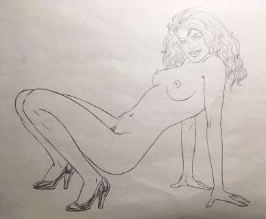 Al Rio - Original art for Playboy - Loose page - (1996) | Catawiki