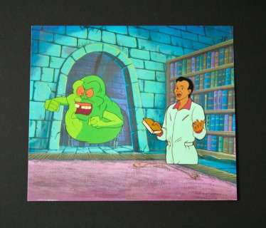 "The Real Ghostbusters" - Original Animation Production Cel + Echtheitszertifikat + - original - (1986/1991) | Catawiki