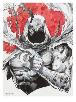 Rb White | Moon Knight 9x12 | Raremarq (Buy It Now)