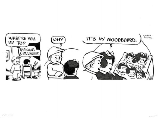 Caroline Cash | Nancy - 3.9.26 | Athenaeum Comic Art