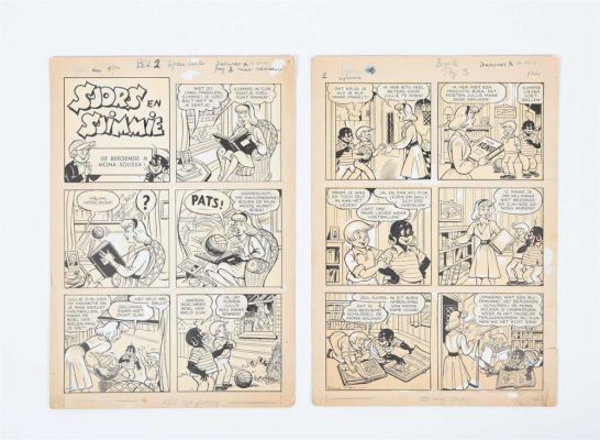 PIËT, FRANS (1905-1997). SJORS EN SJIMMIE. HET VERDWIJNMIDDEL | Zwiggelaar Auctions
