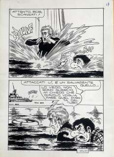 Alan Ford n. 38 - tavola originale - Loose page | Catawiki