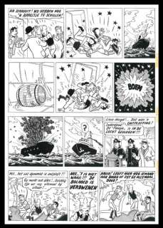 Piet Pienter en Bert Bibber 10 - Originele pagina - De stralende meteoor - (1958) | Catawiki