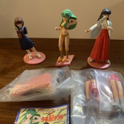Le retour de Lum Urusei Yatsura figurine lot de 5 Bandai Lum Ataru Oyuki Sakura | eBay Europe (Buy It Now)