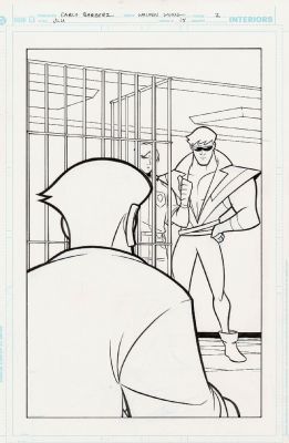 Carlo Barberi | Justice League Unlimited Issue 15 Page 2 | Comic Art Source