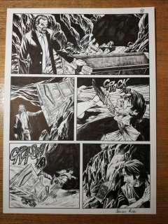 Dampyr n. 91 - Fabrizio Russo - tavola originale "Nel paese degli uomini blu" - Loose page | Catawiki
