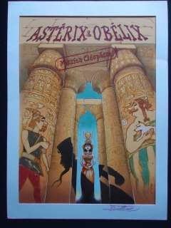 Tillier, Béatrice - Dessin original couleur - Astérix et Obélix Mission CléopÃ¢tre - (2002) | Catawiki