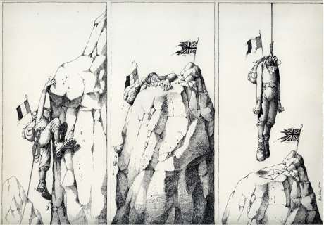 Claude Serre  - Alpiniste pendu 