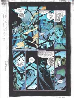 John Kalisz, Mark Propst, Val Semeiks | Jla Showcase 80-Page Giant #1 P.10 Color Guide Art - Superman And Batman in Space Wolf - 2000 | Anthony’s Comic Book Art