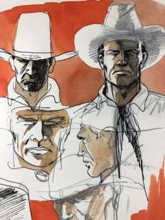 Tex - Lucio Filippucci - original sketch - Firmato - Loose page - (2005) | Catawiki