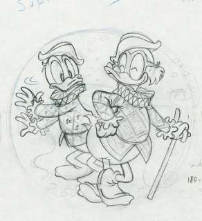 Mickey Magazine - projet pour la couverture du Super-Picsou géant numéro 85 bis - - Loose page - First edition - (1979) | Catawiki