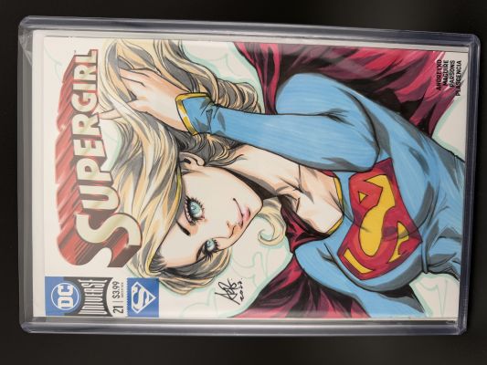 Supergirl Cover by Stanley Artgerm Lau