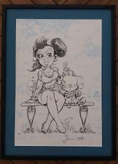 Verlinden, Dan - Dessin original - Le Petit Spirou et Mlle Chiffre - (2018)