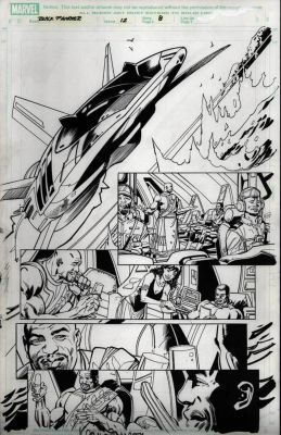 Scot Eaton & Klaus Janson | Black Panther #12 p.08 | Essential Sequential