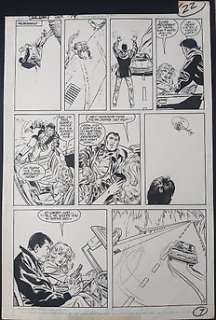 Action Comics (DC Comics) - Frank Springer - Original art page - Action Comics # 620 - Secret Six - First edition (1988) | Catawiki