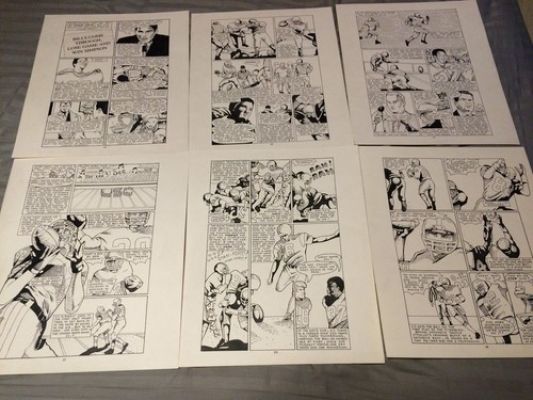 OJ SIMPSON comic art COMPLETE 30 pg set FOOTBALL BILLS JUICE NFL | eBay US (Buy It Now)