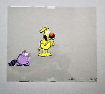 "Mother Goose and Grimm"(Grimmy) - Original Animation Production Cels with Drawings - by Mike Peters - (1992/1991)