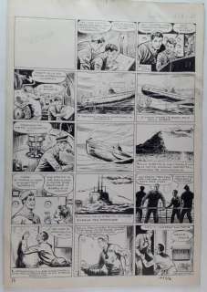 Topolino Giornale n. 453 - Edgardo dell’Acqua - Tav. Origin. "Il Mozzo del Sommergibile" - Loose page - First edition - (1941) | Catawiki