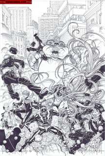 Nick Bradshaw | Inhumans # 5 Issue 5 Page Cover | Kwan Chang