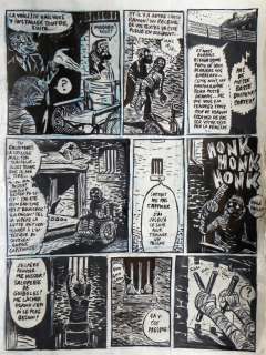 Philippe Vuillemin | « Ramon Lopez  » L’Echo des Savanes  » – Planche originale – Page 12 – Vuillemin | Zic et Bul