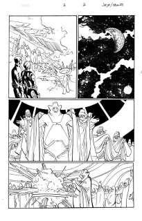 John Romita Jr. - Pencils By John Romita, Jr., Inks By Jimmy Palmiotti | ULTIMATE VISION Part # 2 - page # 2 | The Artist’s Choice