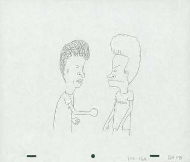 Beavis and Butthead - original animation art - First edition - (1993) | Catawiki