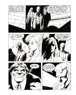 Martyn Mistére n. 90 - Tavola Originale "il cuore di Christopher" ROI - Loose page - First edition - (1989) | Catawiki