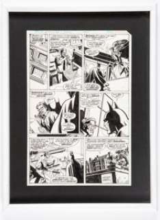 Irv Novick and Frank McLaughlin Batman #326 Story Page 11 Original Art (DC, 1980). Commissioner Gordon discusses - | Heritage