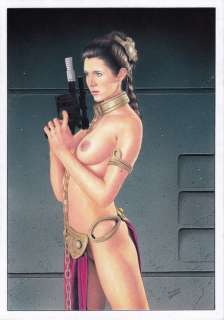 Star Wars - Orginal handmade drawing - PRINCESS LEIA (Carrie Fisher) - Loose page | Catawiki