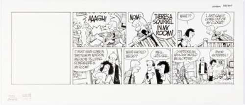 Jerry Scott and Jim Borgman Zits Sunday Comic Strip Original Art dated 3-6-11 (King Features Syndicate, 2011). | Heritage