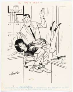 Earl Engleman, Homer, Bill Power, and Others - Adult Single Panel Gag Cartoon Illustrations Original Art Group of 9 (Humorama, 1959-1972). (Total: 9 Original Art) | Heritage