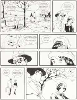 Jason Lutes Berlin #11 Story Page 24 Original Art (Drawn & Quarterly, 2005). | Heritage